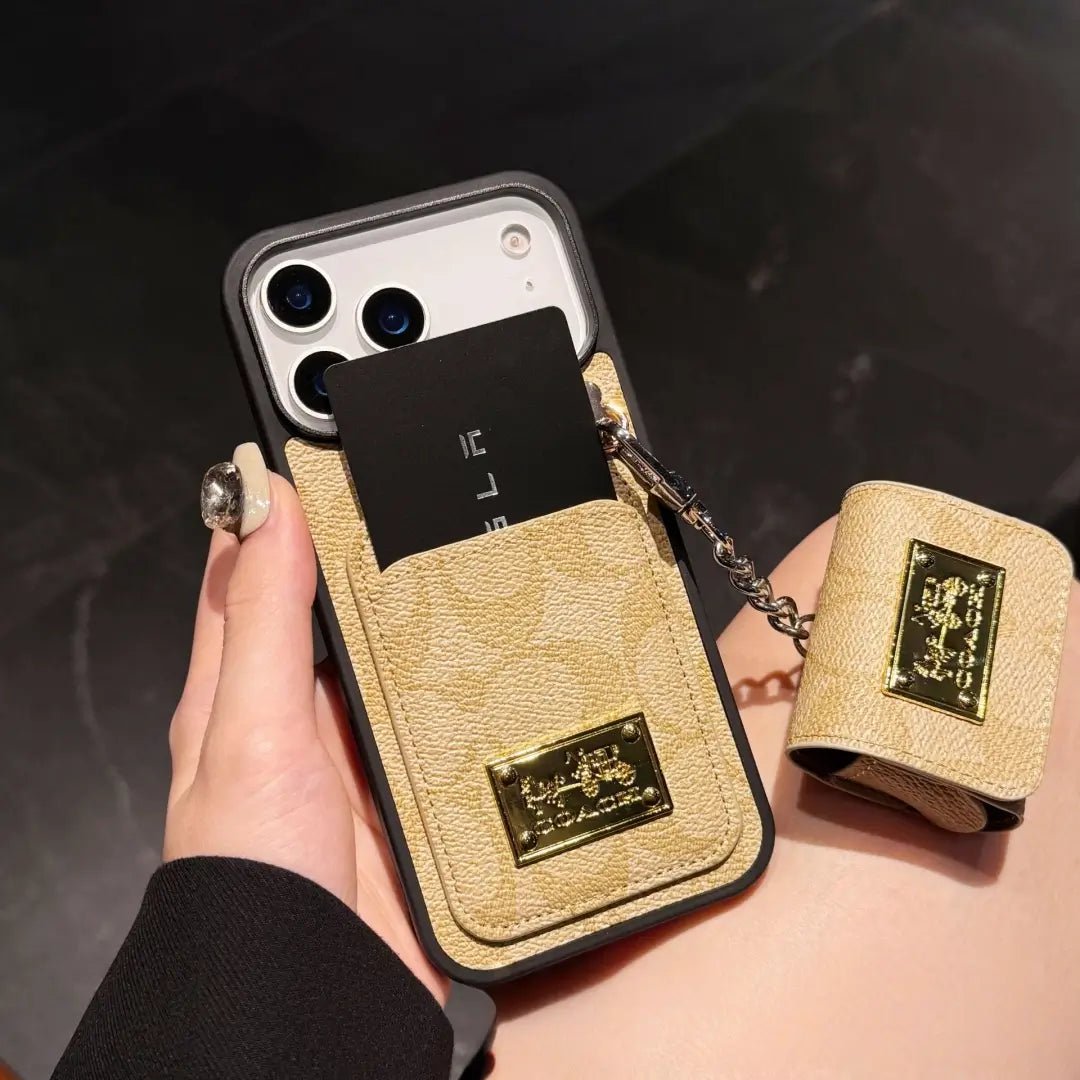 Coach iPhone Case +AirPods Case - The Luxe Case