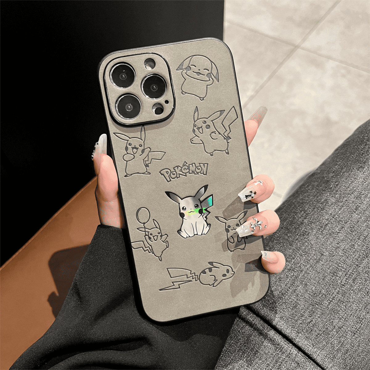 Laser Pikachu iPhone Case - The Luxe Case