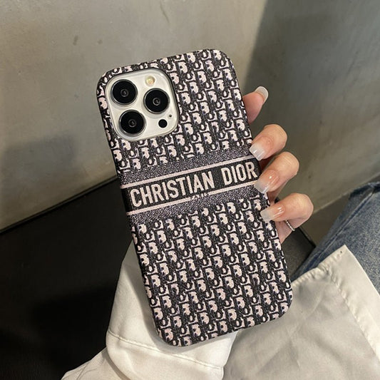 Luxury CD iPhone Case Black - The Luxe Case