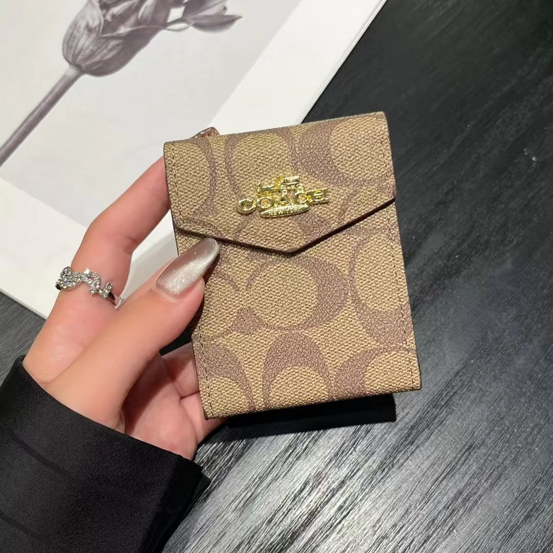 Luxury MK & CO -inspired monogram card holder wallets - The Luxe Case