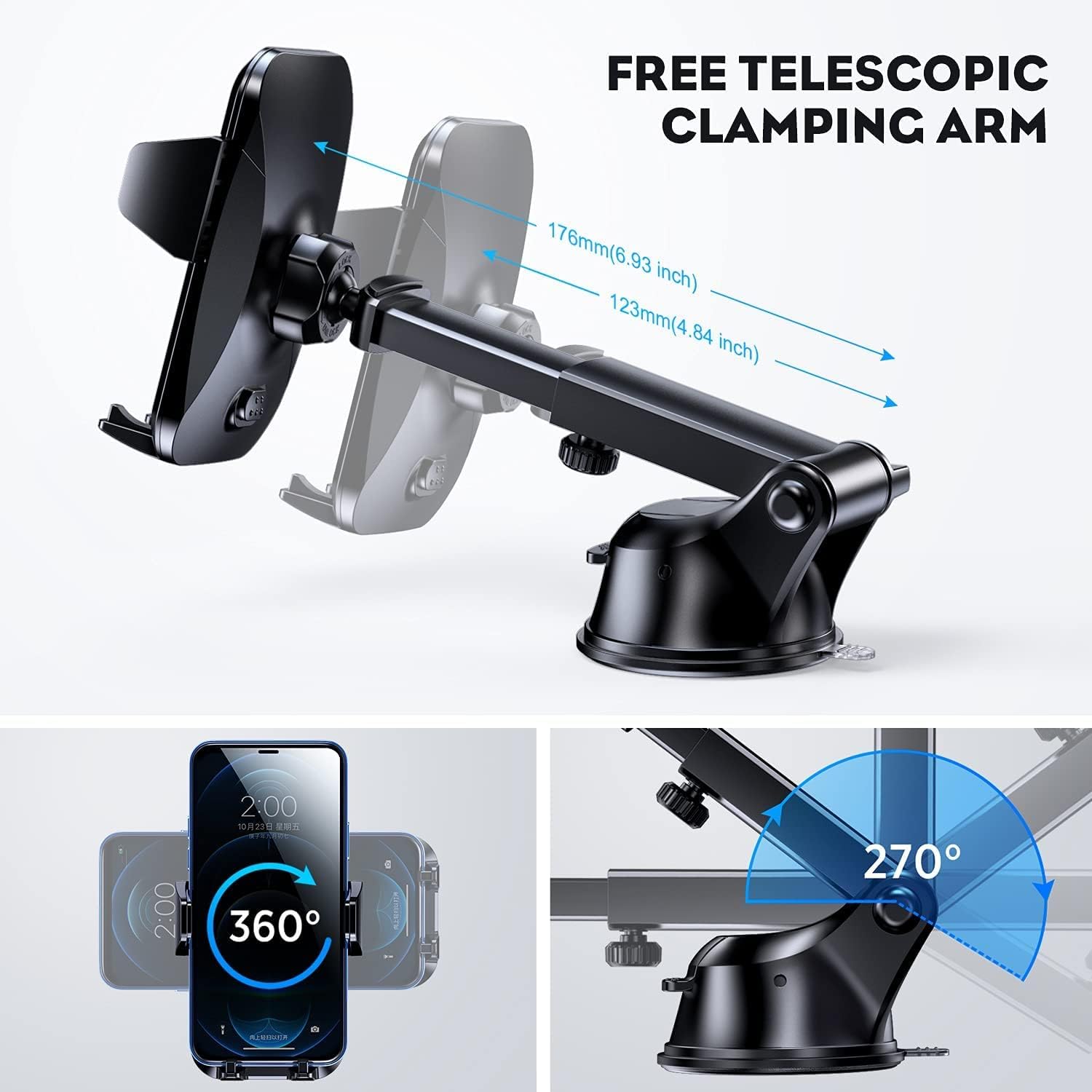 2-in-1 Wireless Fast Charger for Car - The Luxe Case