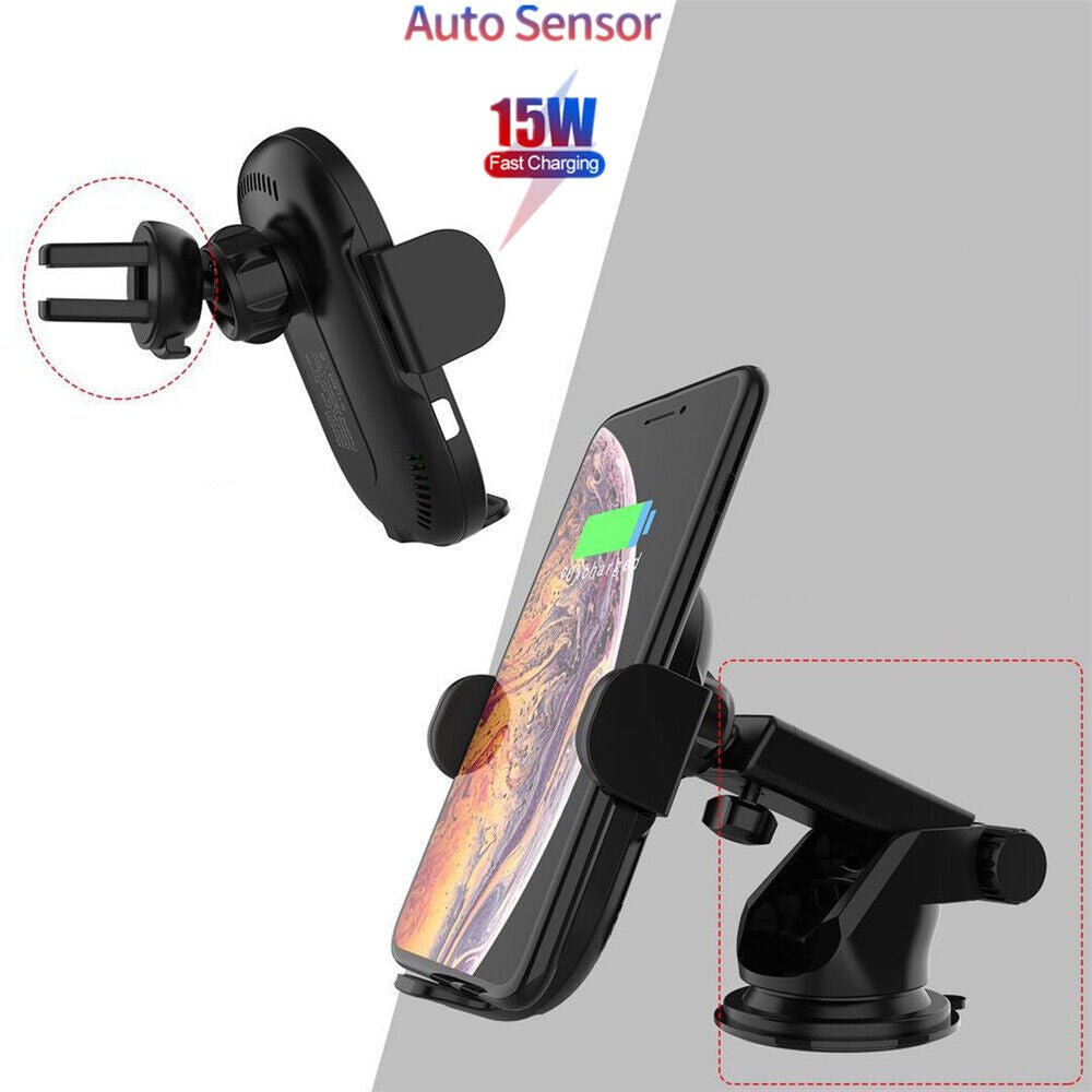 2-in-1 Wireless Fast Charger for Car - The Luxe Case