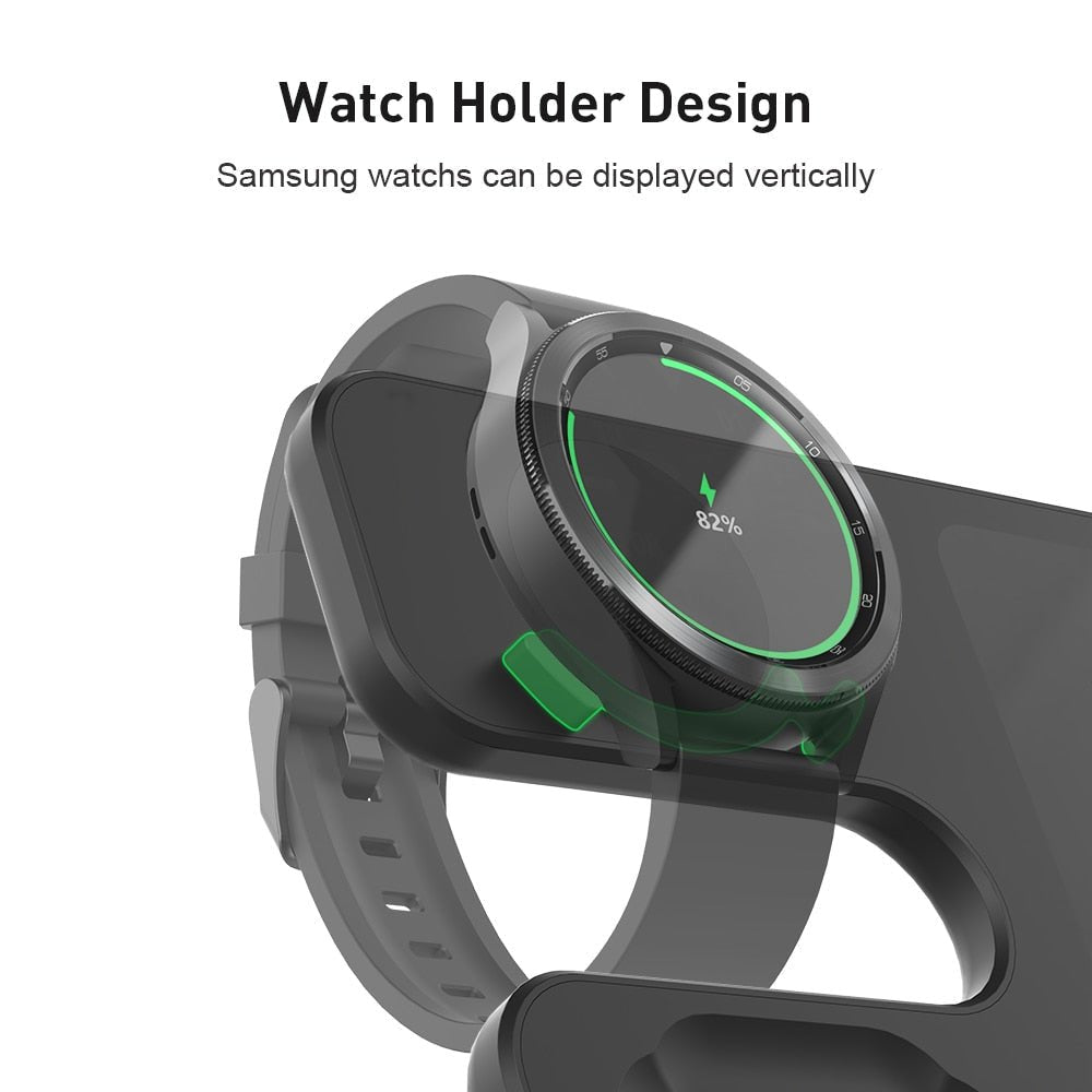 3 in 1 Wireless Charger Stand for Samsung Galaxy S23 Series - The Luxe Case