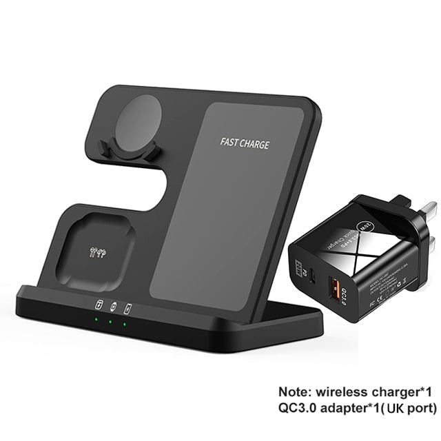 3 in 1 Wireless Charger Stand for Samsung Galaxy S23 Series - The Luxe Case