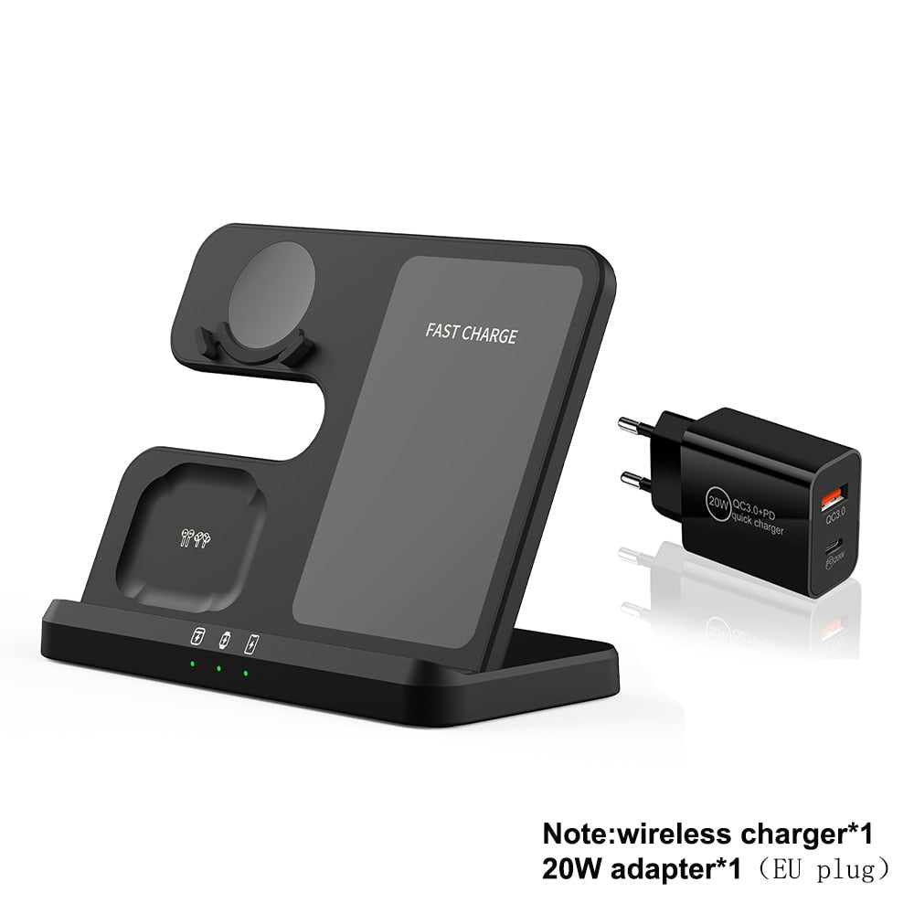 3 in 1 Wireless Charger Stand for Samsung Galaxy S23 Series - The Luxe Case