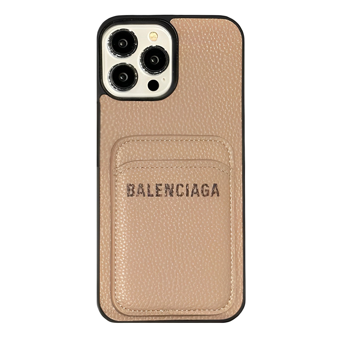 Balenciaga Leather iPhone Wallet Case - The Luxe Case