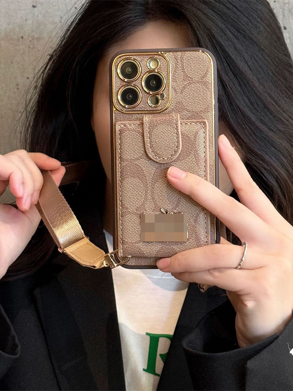 C series Phone case 1003 | Accordion card holder (subject to the video) - The Luxe Case