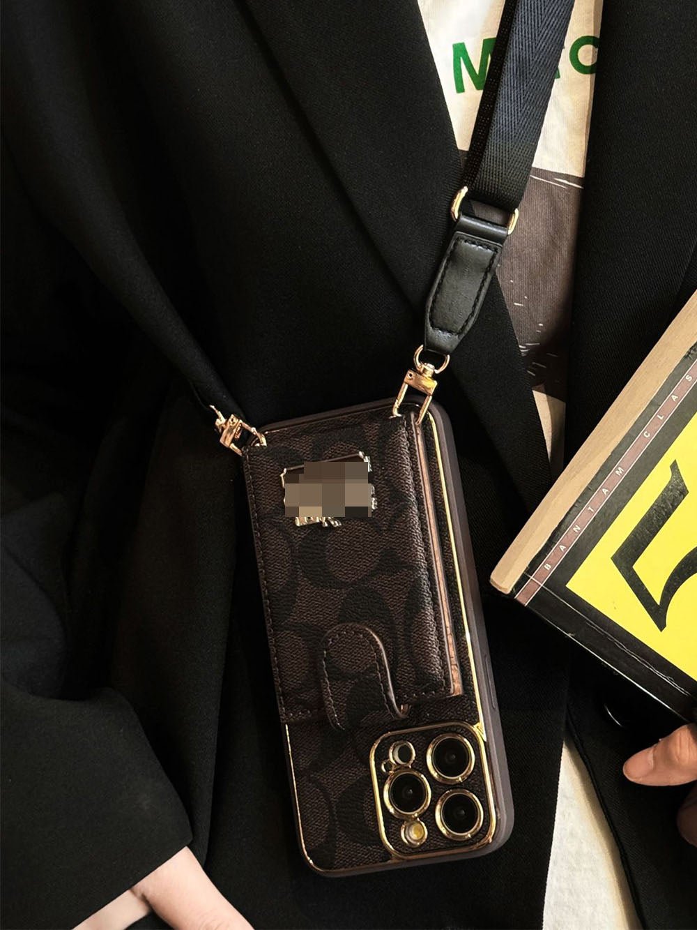C series Phone case 1003 | Accordion card holder (subject to the video) - The Luxe Case