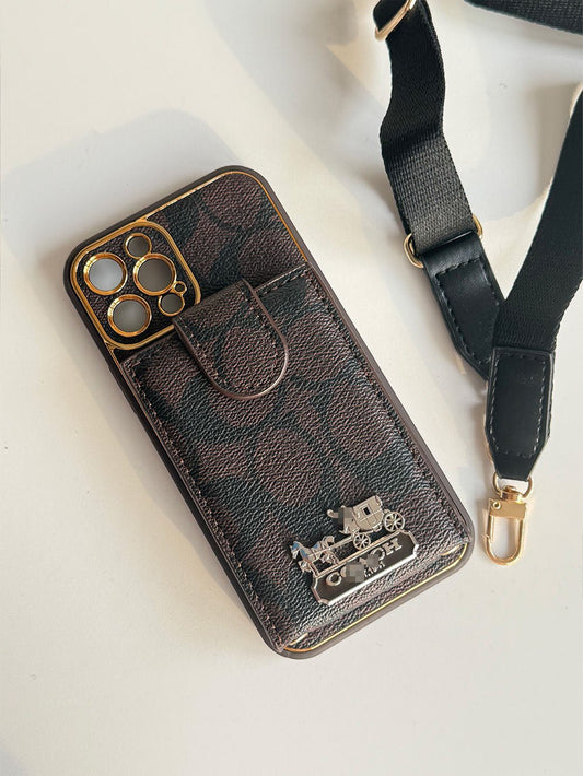 C series Phone case 1003 | Accordion card holder (subject to the video) - The Luxe Case