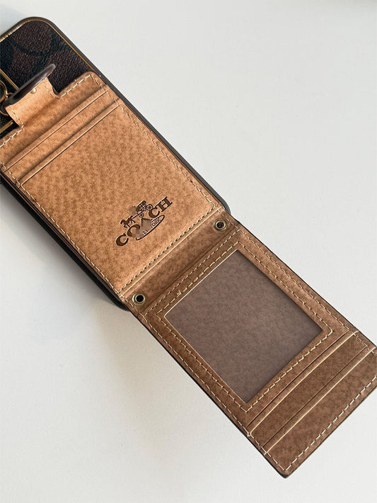 C series Phone case 1003 | Accordion card holder (subject to the video) - The Luxe Case