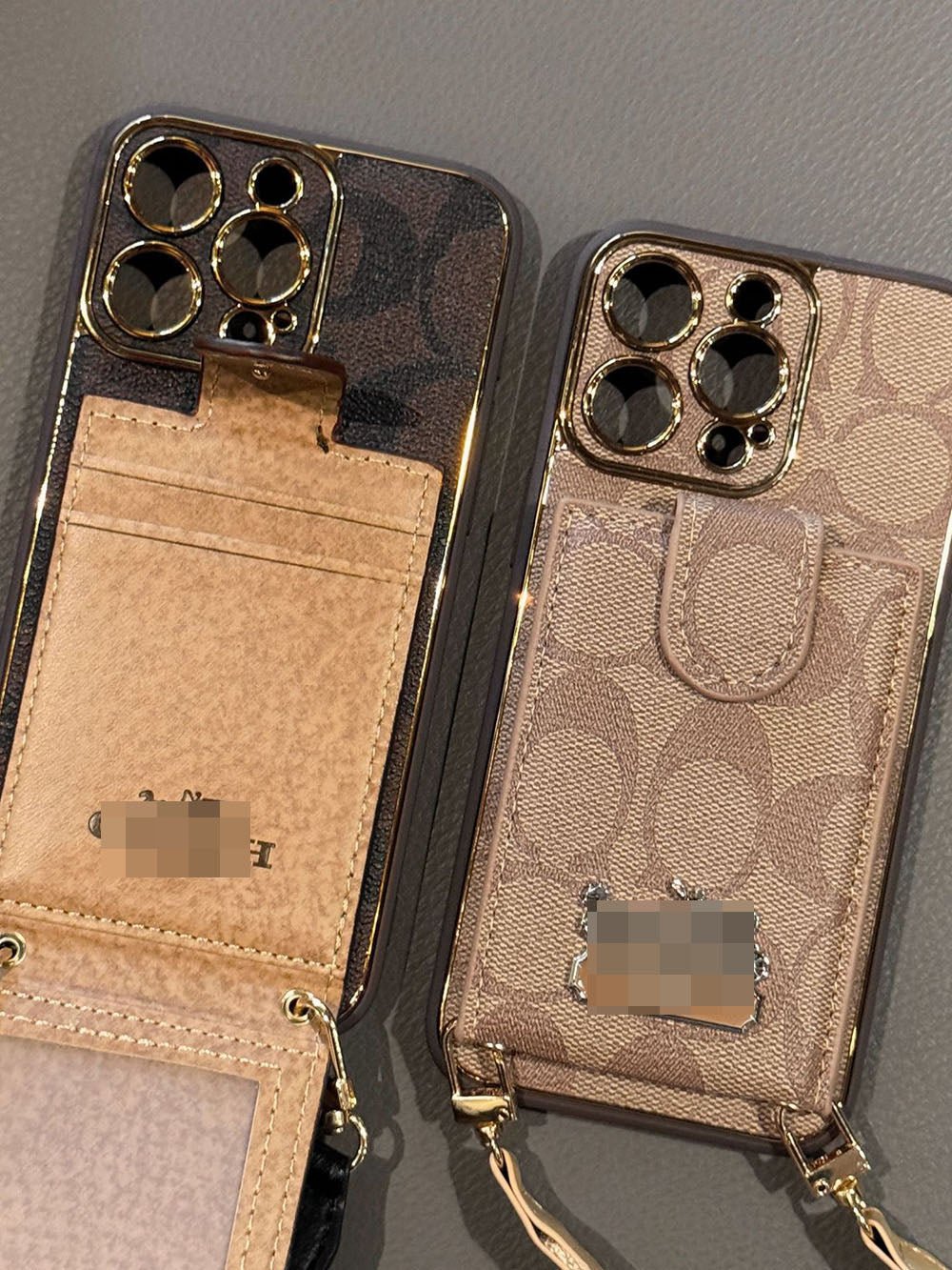 C series Phone case 1003 | Accordion card holder (subject to the video) - The Luxe Case