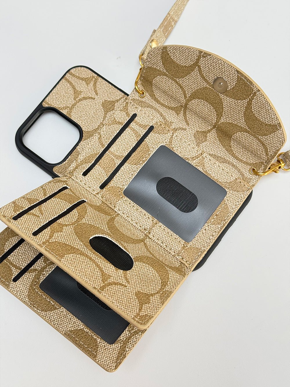 C series Phone case 1004 | Accordion card holder (subject to the video) - The Luxe Case
