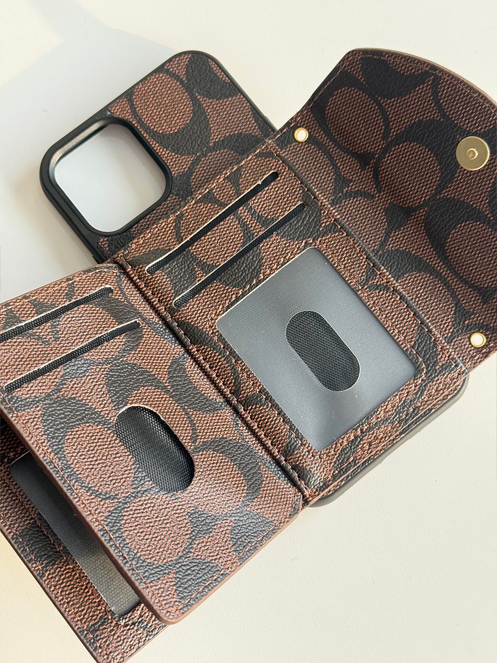 C series Phone case 1004 | Accordion card holder (subject to the video) - The Luxe Case