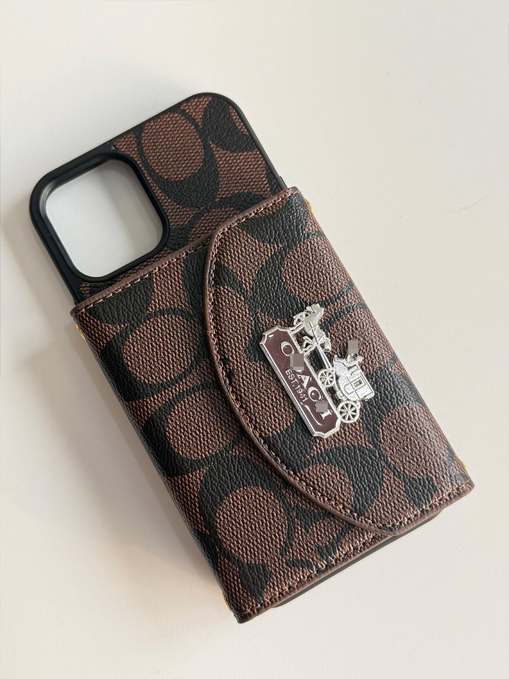 C series Phone case 1004 | Accordion card holder (subject to the video) - The Luxe Case