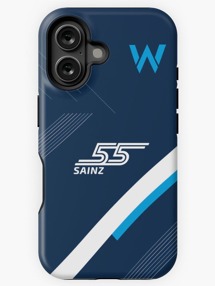 Carlos Sainz 2025 Williams F1 iPhone Case - The Luxe Case