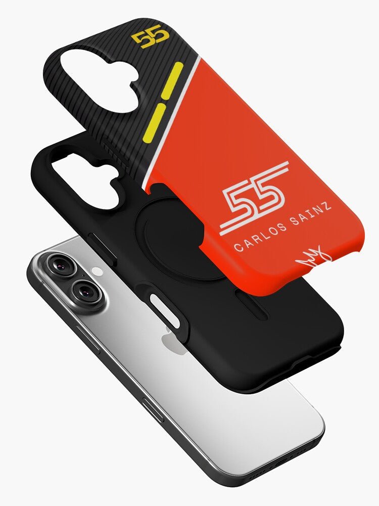 Carlos Sainz Ferrari F1 iPhone Case - The Luxe Case