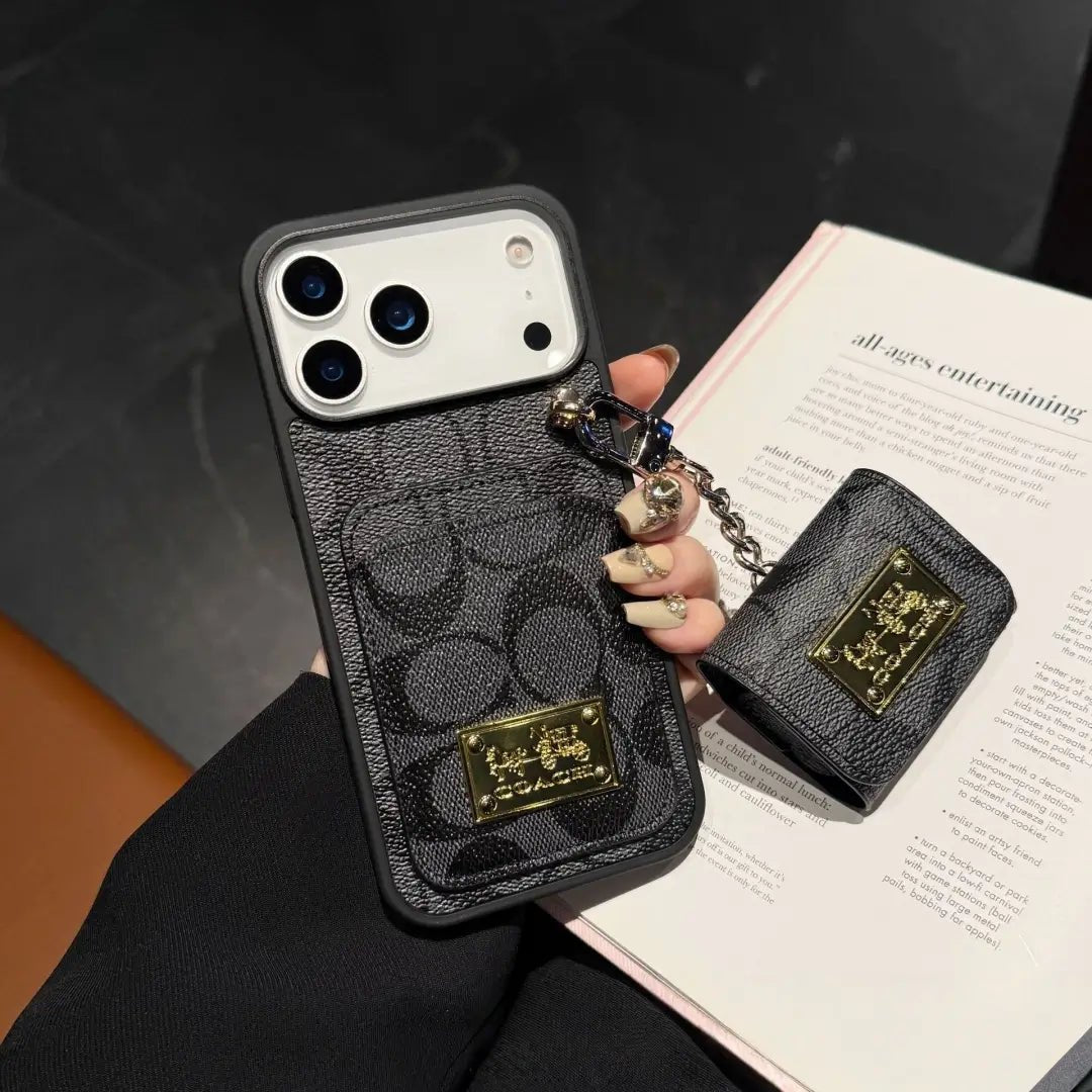 Coach iPhone Case +AirPods Case - The Luxe Case