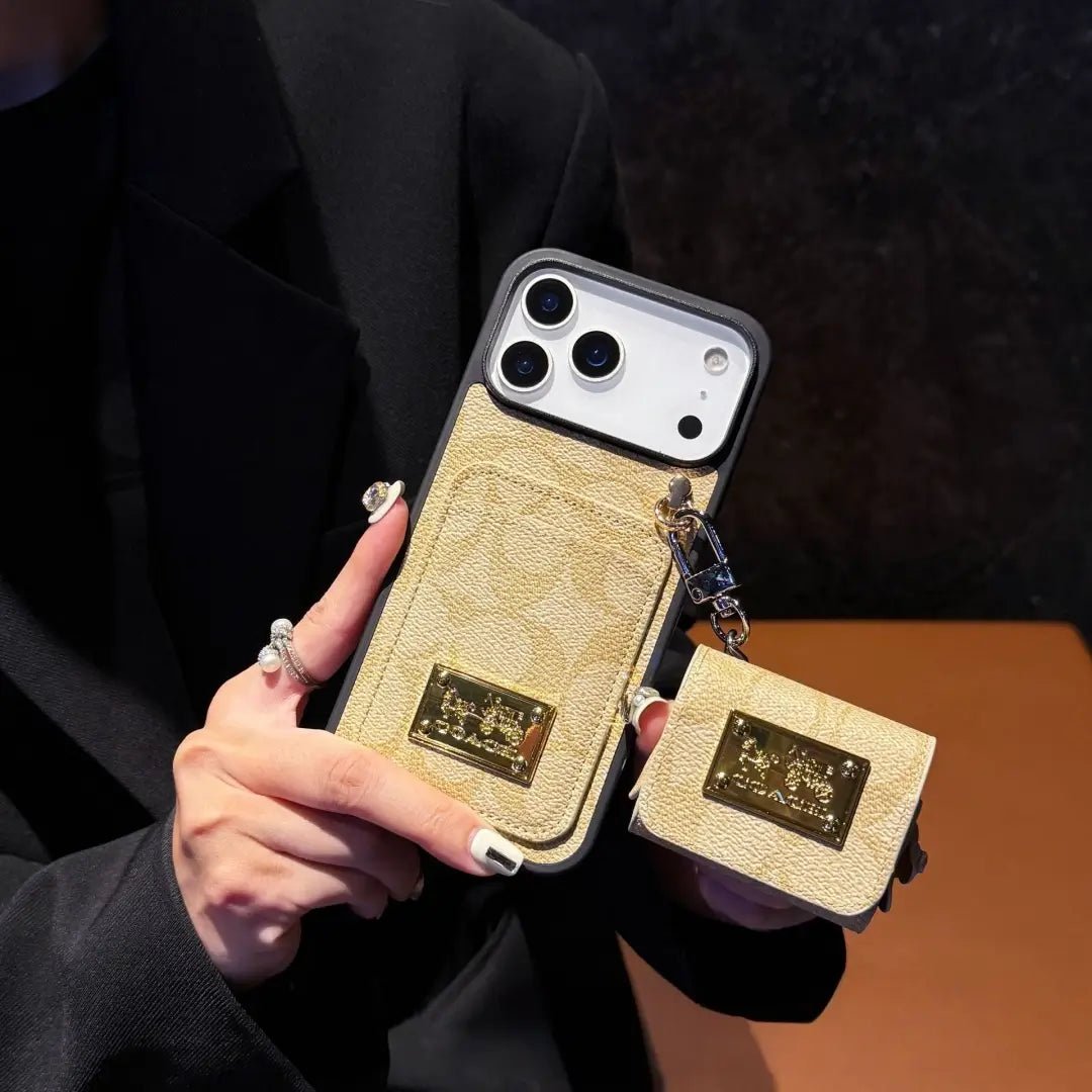 Coach iPhone Case +AirPods Case - The Luxe Case
