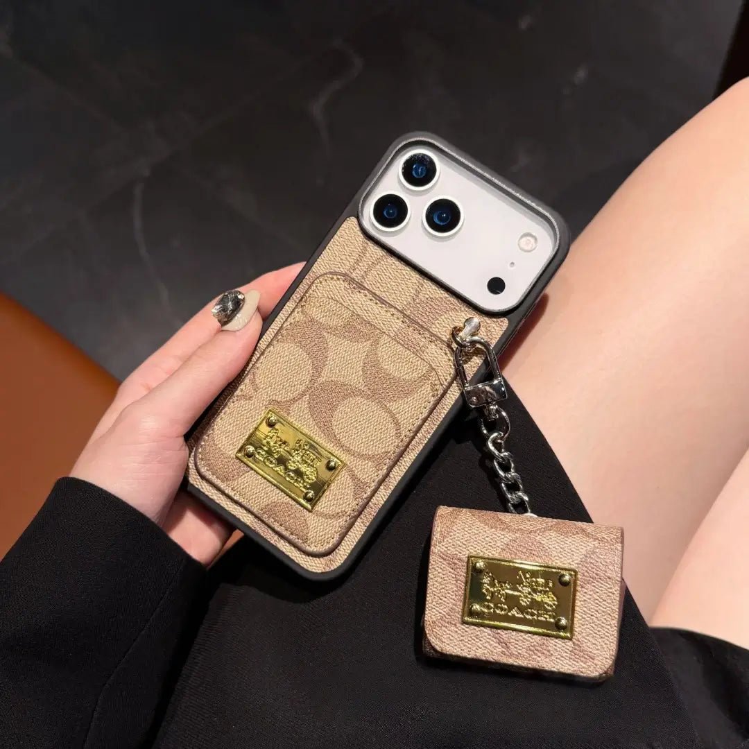 Coach iPhone Case +AirPods Case - The Luxe Case