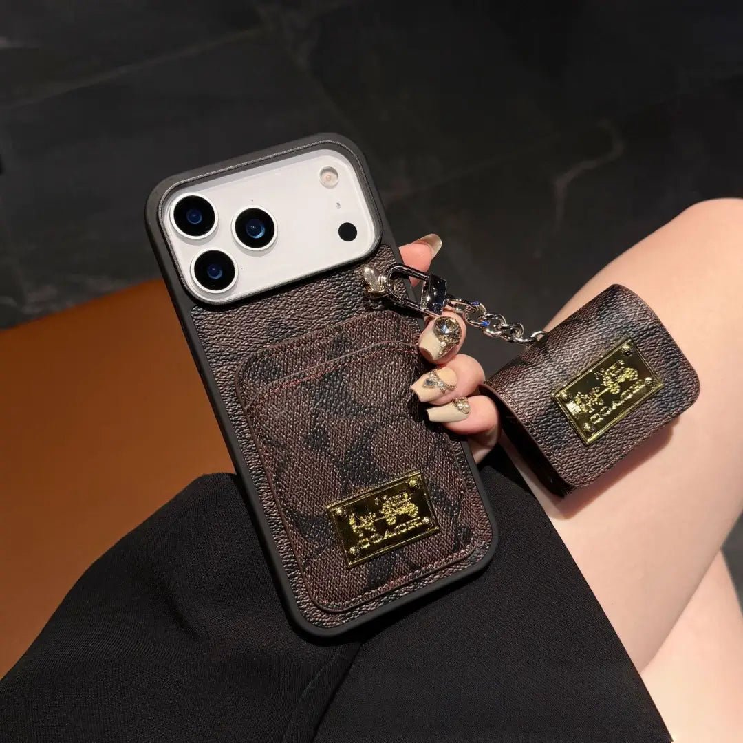 Coach iPhone Case +AirPods Case - The Luxe Case