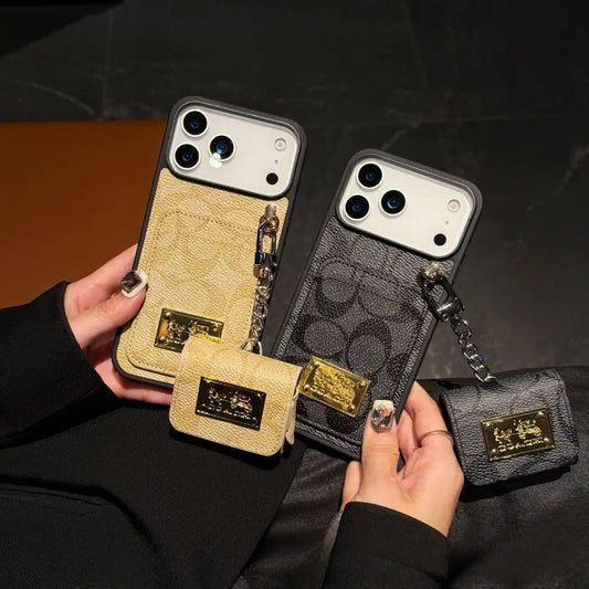 Coach iPhone Case +AirPods Case - The Luxe Case