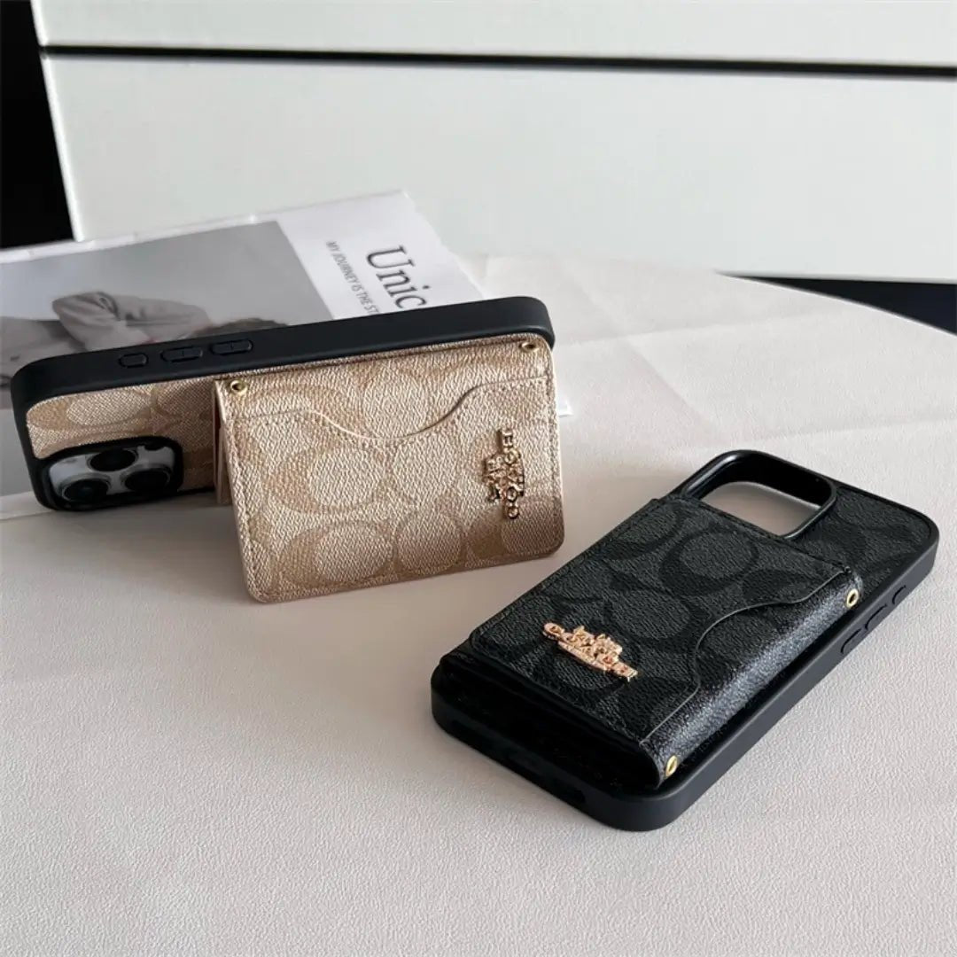 Coach iPhone Case with cardholder - The Luxe Case