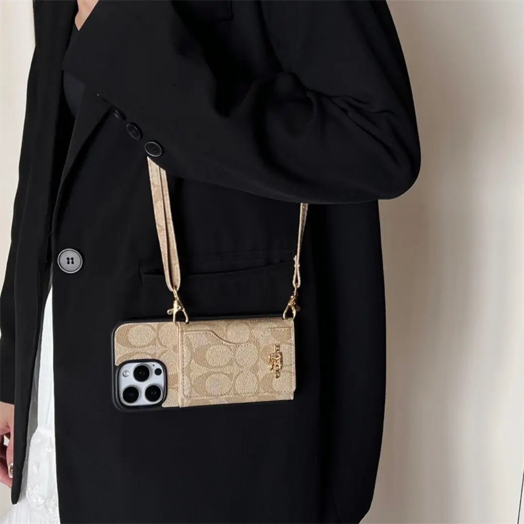 Coach iPhone Case with cardholder - The Luxe Case