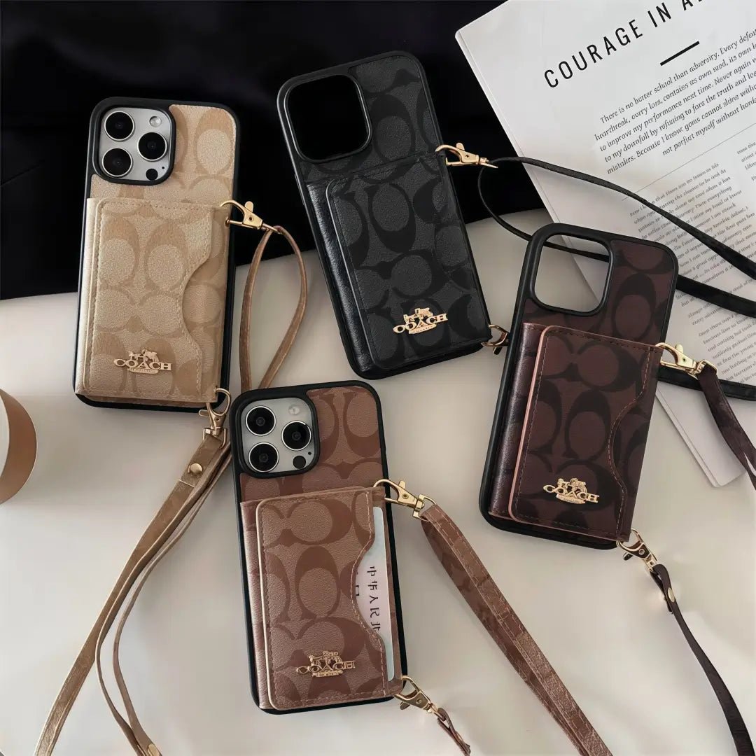 Coach iPhone Case with cardholder - The Luxe Case