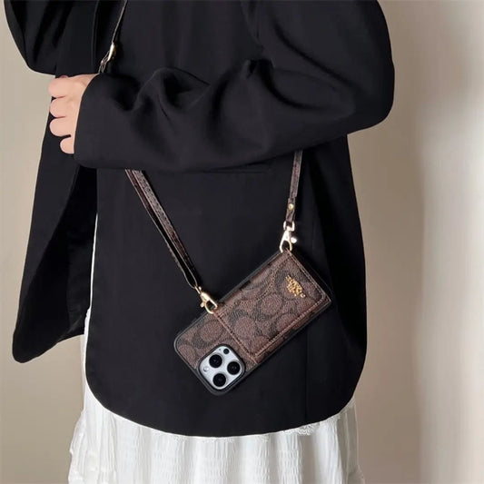 Coach iPhone Case with cardholder - The Luxe Case