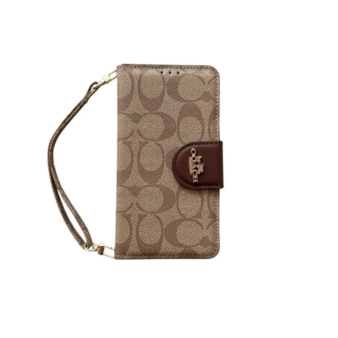 Coach Monogram Leather iPhone Case Bag - The Luxe Case