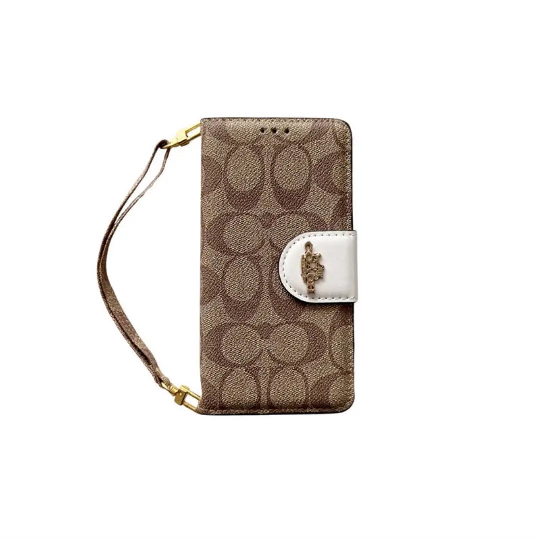 Coach Monogram Leather iPhone Case Bag - The Luxe Case