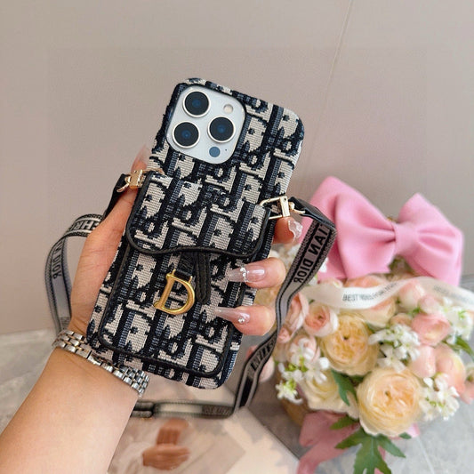Dior Saddle Card Holder Phone Case - The Luxe Case