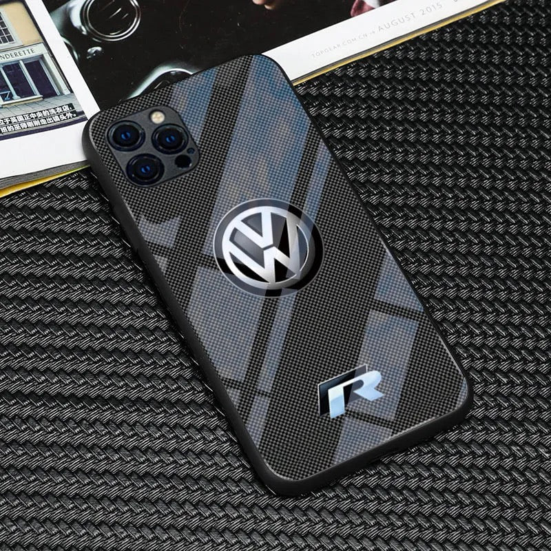 Fashionable car logo iPhone case - The Luxe Case