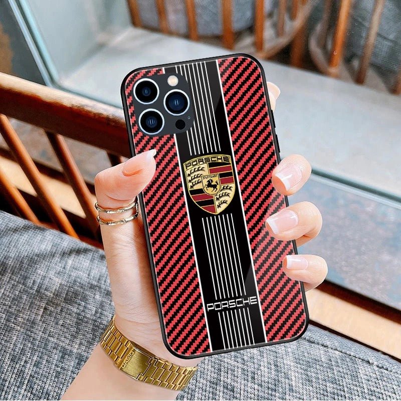 Fashionable car logo iPhone case - The Luxe Case