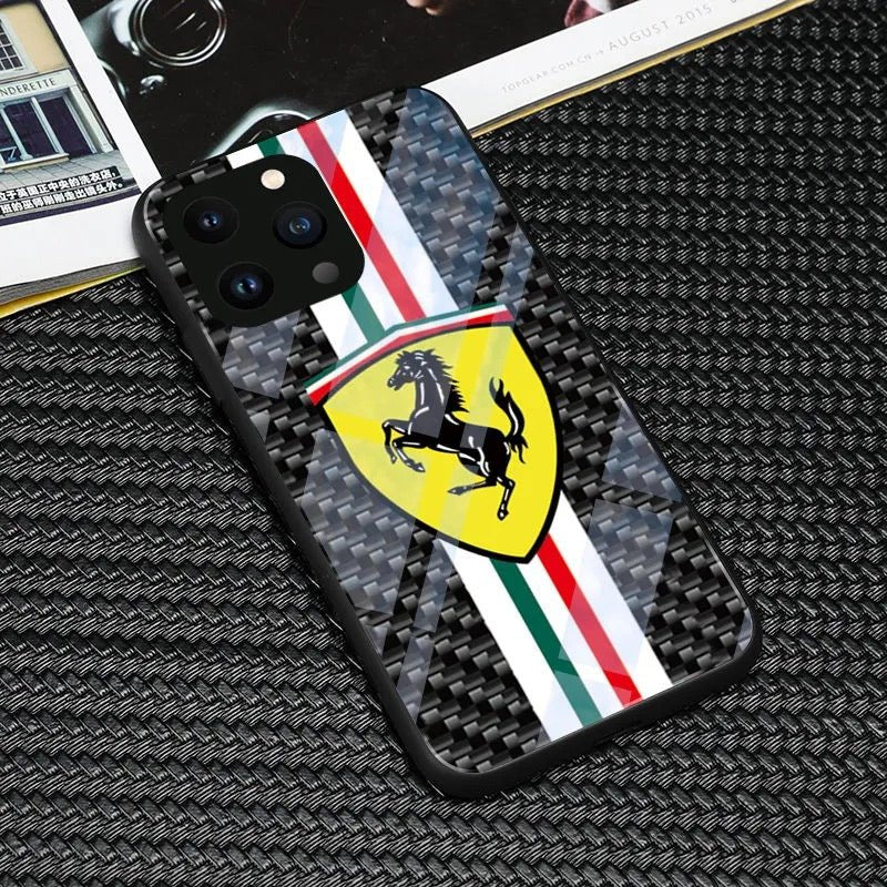 Fashionable car logo iPhone case - The Luxe Case