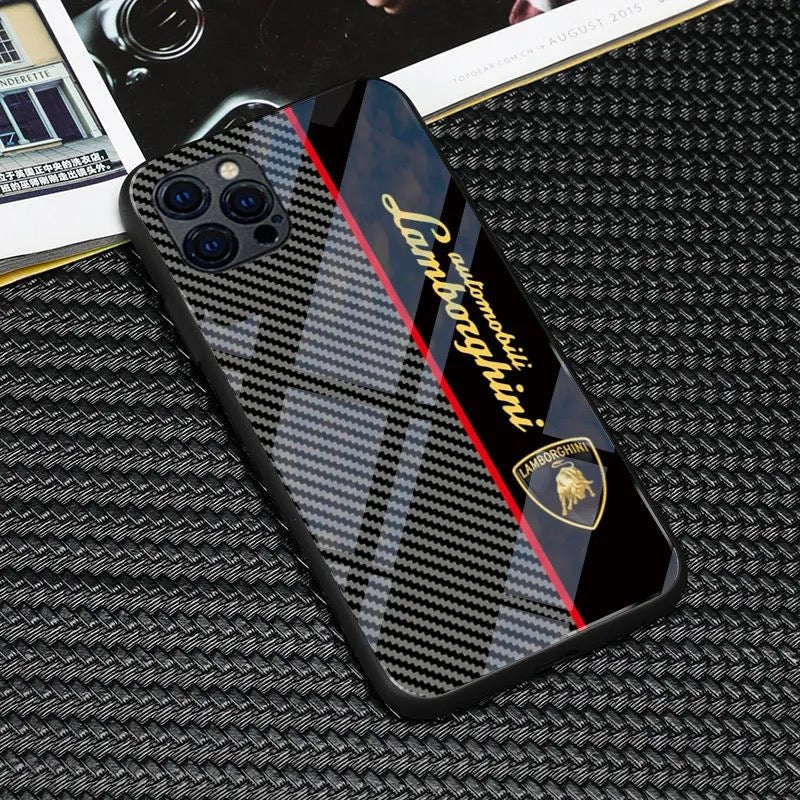 Fashionable car logo iPhone case - The Luxe Case