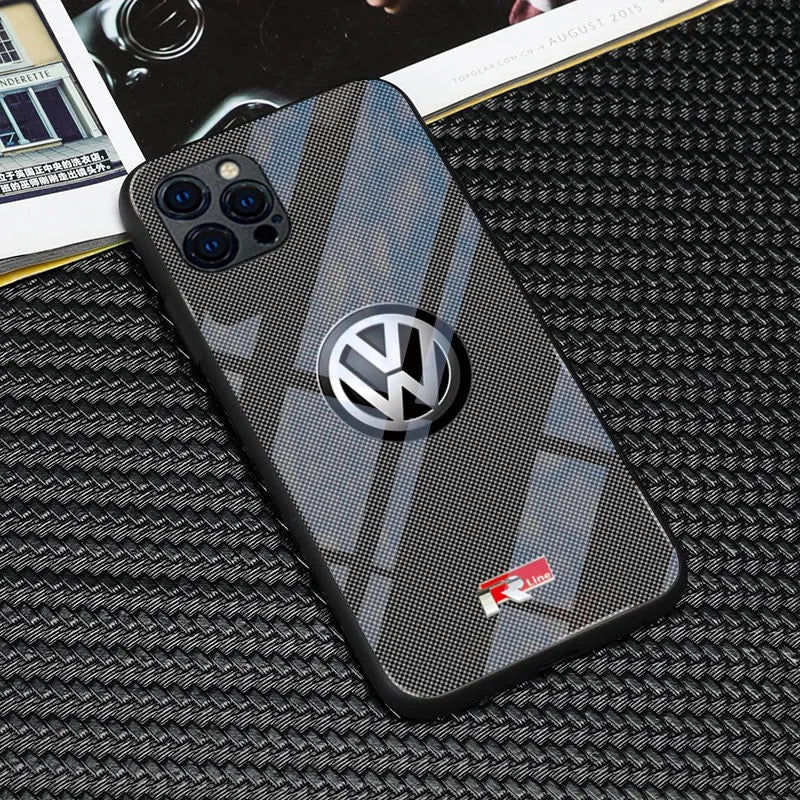 Fashionable car logo iPhone case - The Luxe Case