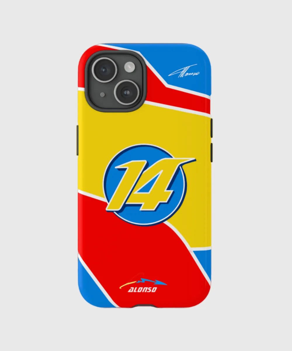 Fernando Alonso 14 Phone Case - The Luxe Case