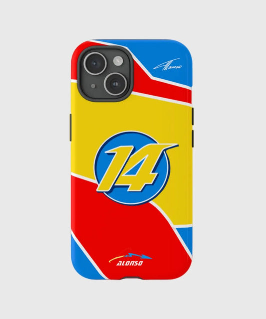 Fernando Alonso 14 Phone Case - The Luxe Case