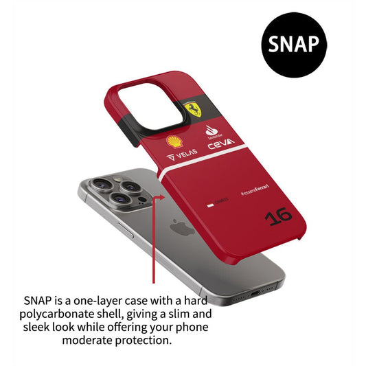 Formula 1 Scuderia Ferrari Charles Leclerc Phone Case - The Luxe Case