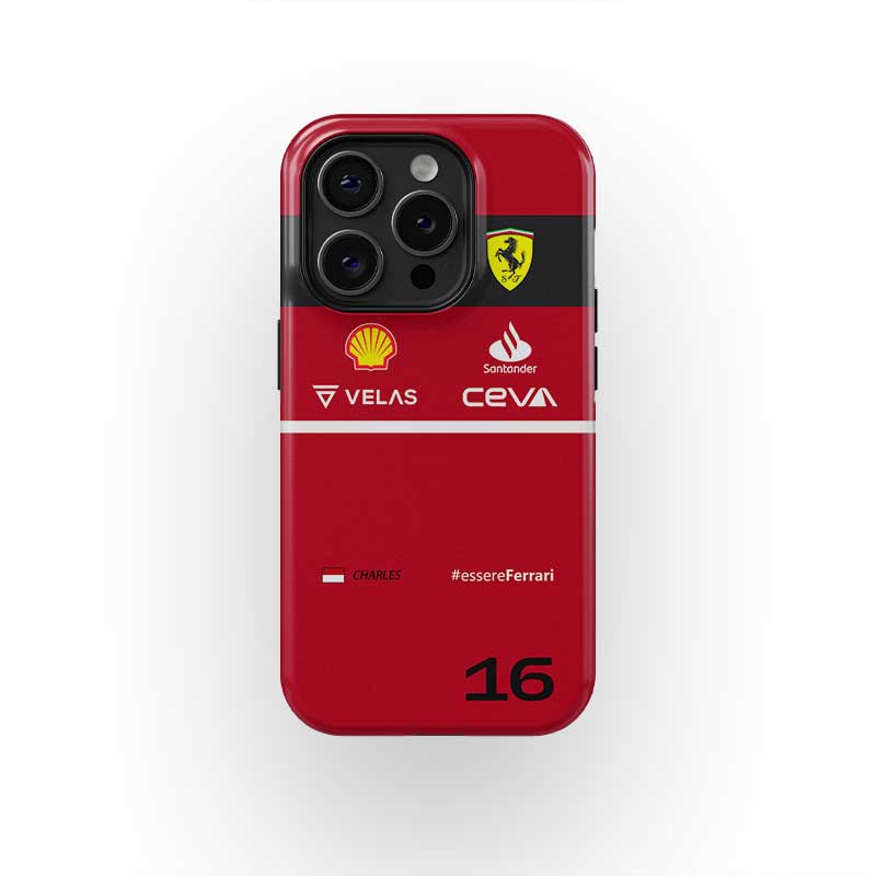 Formula 1 Scuderia Ferrari Charles Leclerc Phone Case - The Luxe Case