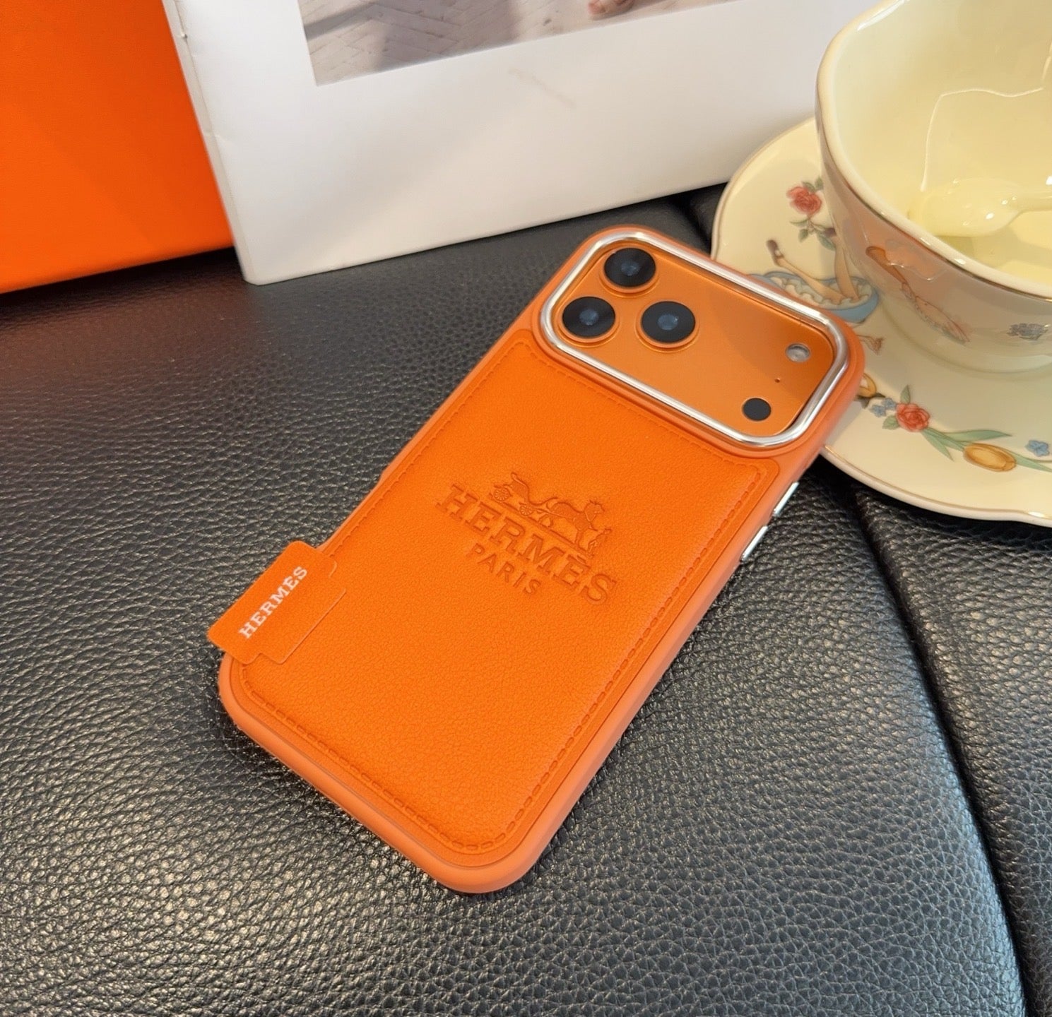 Hermès Starry Series Full-Wrap iPhone Case - The Luxe Case