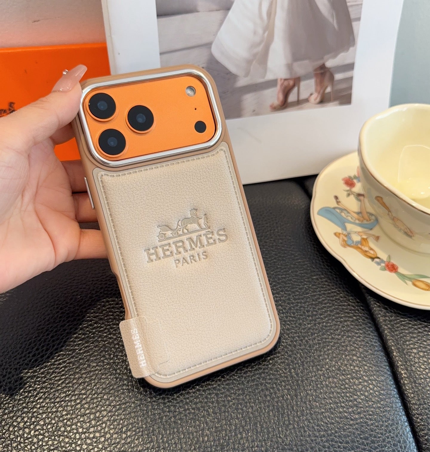 Hermès Starry Series Full-Wrap iPhone Case - The Luxe Case