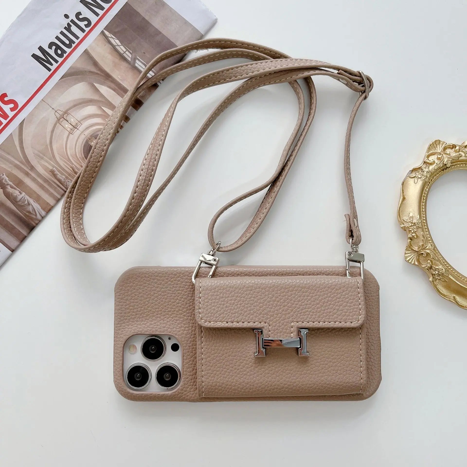 Hermès-Style iPhone Case-Horizontal - The Luxe Case