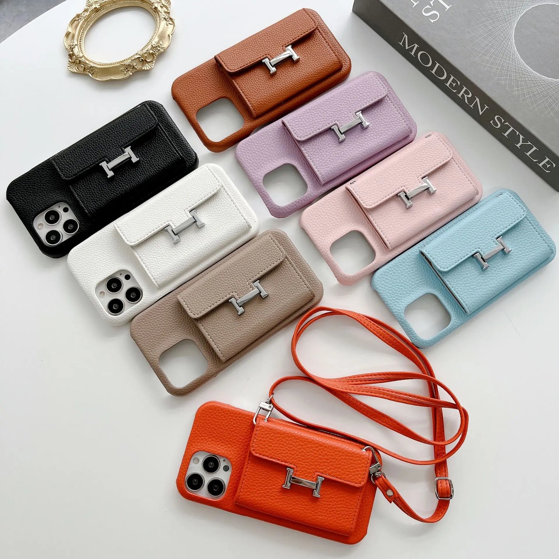 Hermès-Style iPhone Case-Horizontal - The Luxe Case