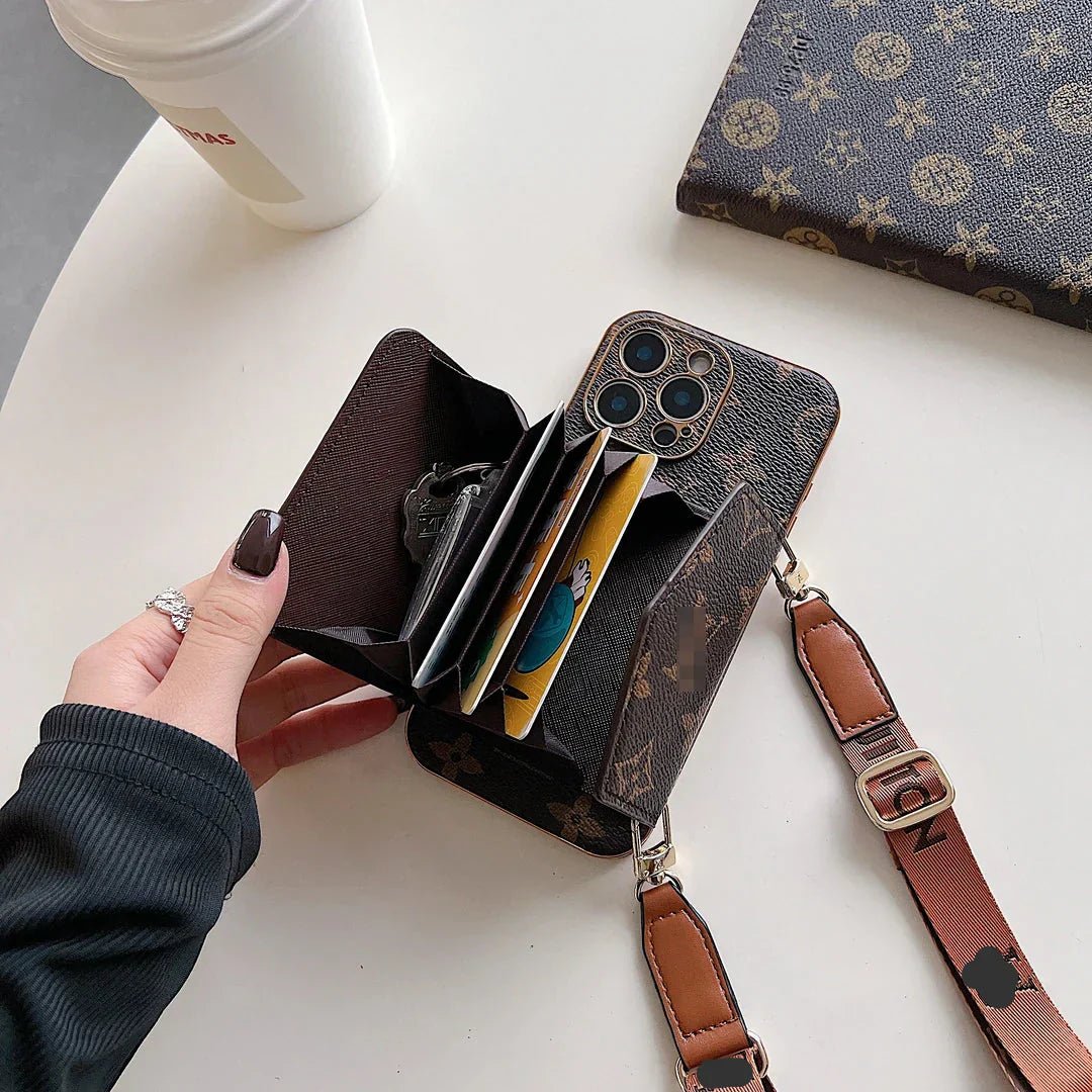 iPhone Case 2001 Small & Large| Accordion card holder - The Luxe Case