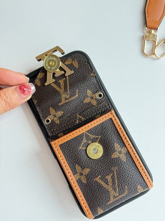 L series Phone case 1017 | with card holder (subject to the video) - The Luxe Case