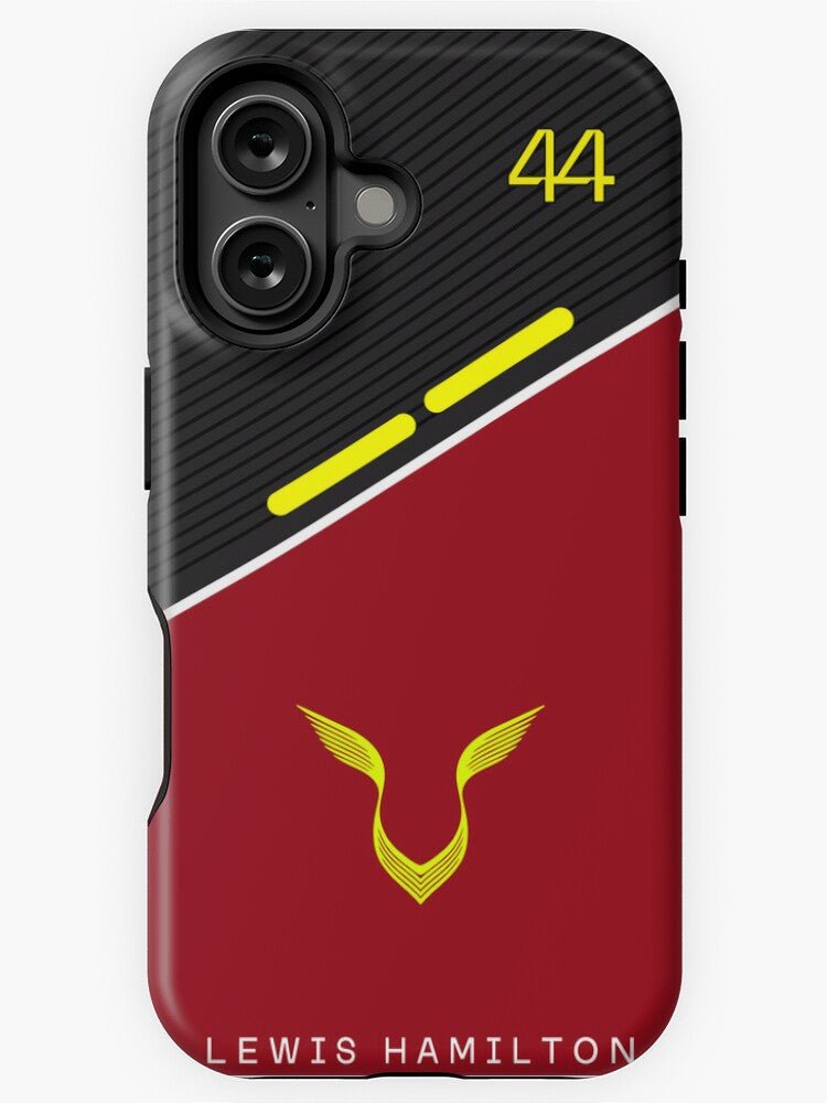 Lewis Hamilton Ferrari F1 iPhone Case - The Luxe Case