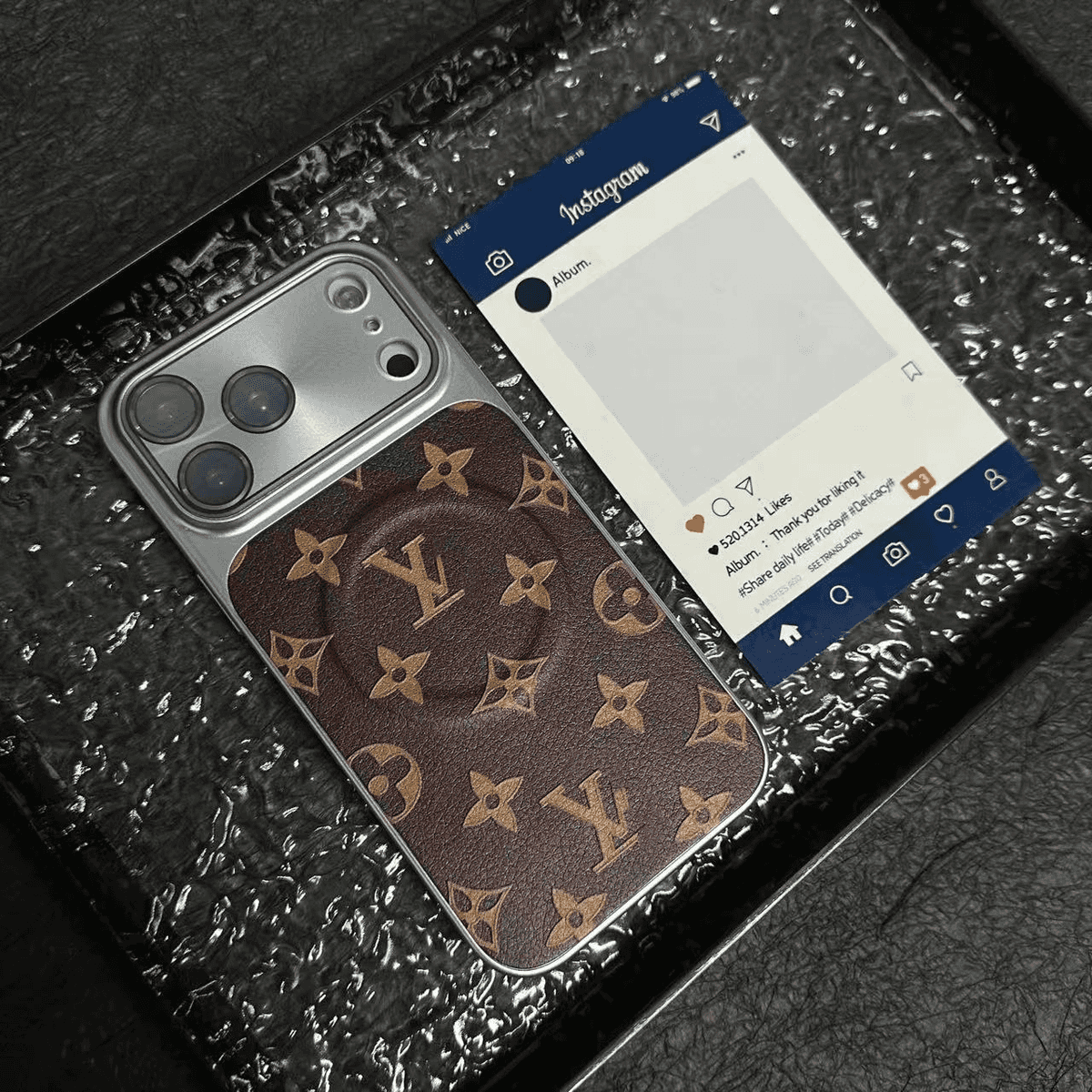 Luxurious Leather MagSafe iPhone Case - The Luxe Case