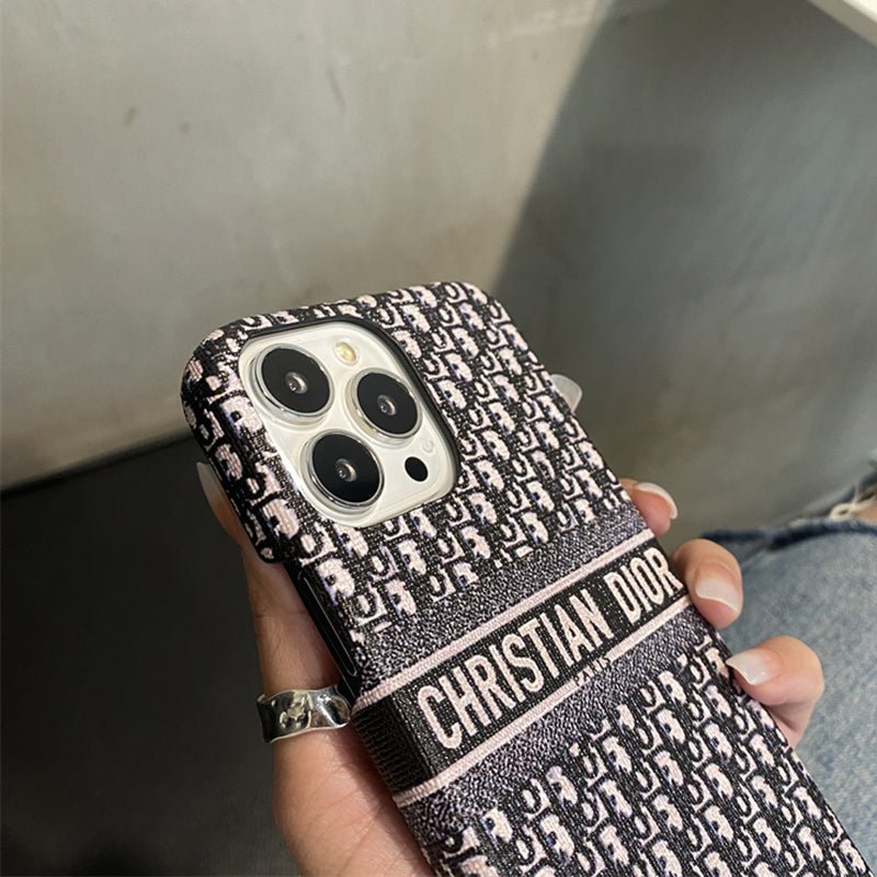 Luxury CD iPhone Case Black - The Luxe Case